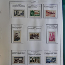 Collection timbres de France 1957-1974 neufs en album AV.