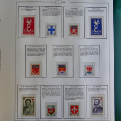 Collection timbres de France 1957-1974 neufs en album AV.