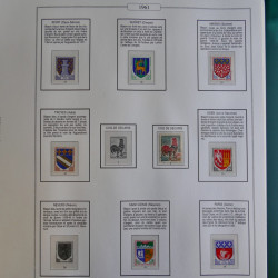 Collection timbres de France 1957-1974 neufs en album AV.