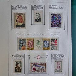 Collection timbres de France 1957-1974 neufs en album AV.