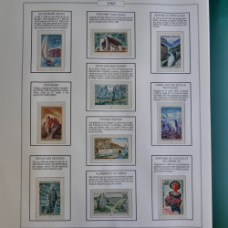 Collection timbres de France 1957-1974 neufs en album AV.