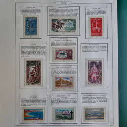 Collection timbres de France 1957-1974 neufs en album AV.