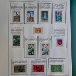 Collection timbres de France 1957-1974 neufs en album AV.
