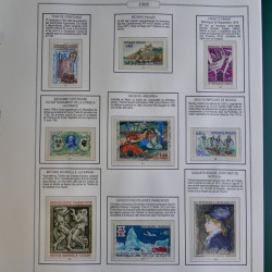 Collection timbres de France 1957-1974 neufs en album AV.