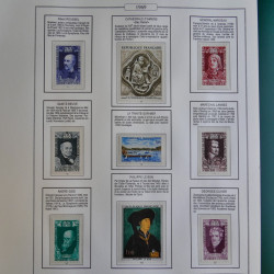 Collection timbres de France 1957-1974 neufs en album AV.