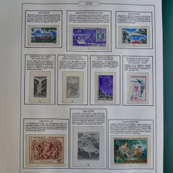 Collection timbres de France 1957-1974 neufs en album AV.