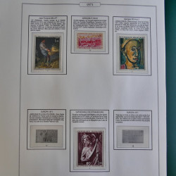 Collection timbres de France 1957-1974 neufs en album AV.