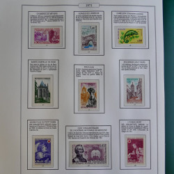 Collection timbres de France 1957-1974 neufs en album AV.