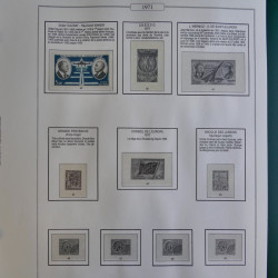 Collection timbres de France 1957-1974 neufs en album AV.