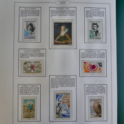 Collection timbres de France 1957-1974 neufs en album AV.