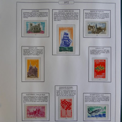 Collection timbres de France 1957-1974 neufs en album AV.