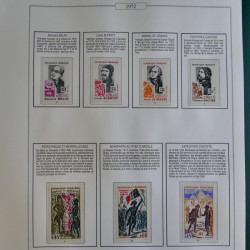 Collection timbres de France 1957-1974 neufs en album AV.