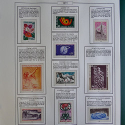 Collection timbres de France 1957-1974 neufs en album AV.