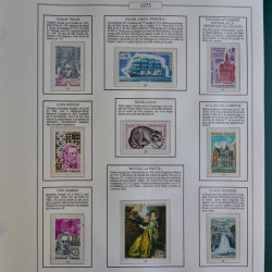 Collection timbres de France 1957-1974 neufs en album AV.