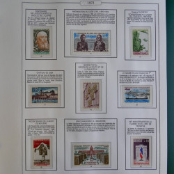 Collection timbres de France 1957-1974 neufs en album AV.