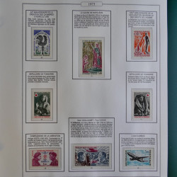Collection timbres de France 1957-1974 neufs en album AV.