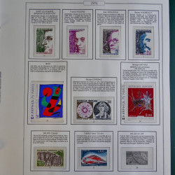 Collection timbres de France 1957-1974 neufs en album AV.