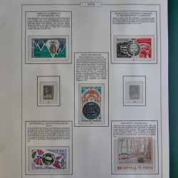 Collection timbres de France 1957-1974 neufs en album AV.