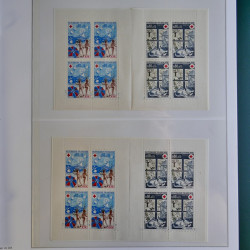Collection timbres de France 1957-1974 neufs en album AV.