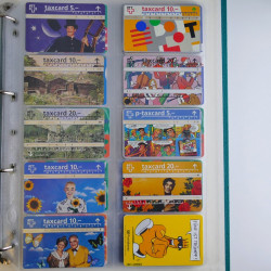 Collection cartes téléphoniques de France neufs en album.