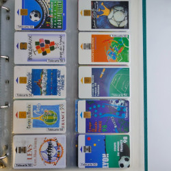 Collection cartes téléphoniques de France neufs en album.