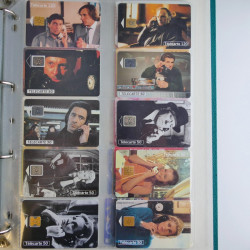Collection cartes téléphoniques de France neufs en album.