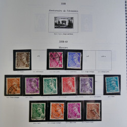 Vrac philatélique de timbres du monde en un carton.