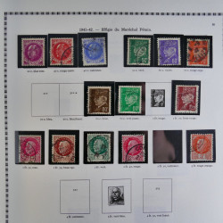 Vrac philatélique de timbres du monde en un carton.