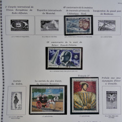 Vrac philatélique de timbres du monde en un carton.