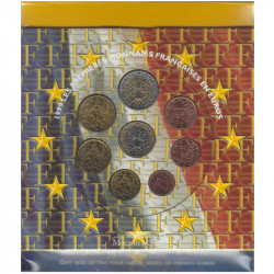 Coffret série monnaies euro France 1999 BU - Monnaie de Paris.