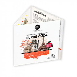 Coffret série monnaies euro France 2024 BU - Monnaie de Paris.