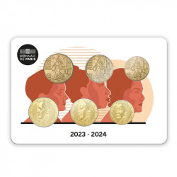 Nouvelle face nationale France 2023-2024 BU Coincard - Les semeuses.