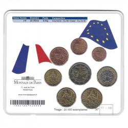 Série monnaies euro France 2010 coincard BU - Appel du 18 juin.