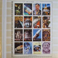 Vrac philatélique de timbres du monde en un carton.