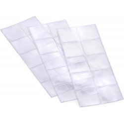 Pochettes numismatiques à 2 poches pour pièces de monnaie 42mm. Pochettes numismatiques à 2 poches pour pièces de monnaie 42mm.