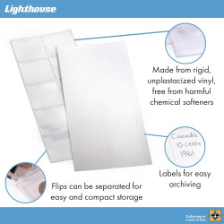 Pochettes numismatiques à 2 poches pour pièces de monnaie 42mm. Pochettes numismatiques à 2 poches pour pièces de monnaie 42mm.