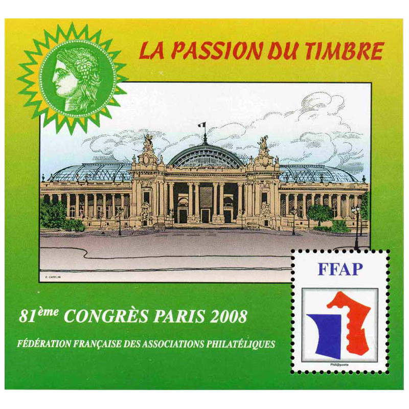 Bloc FFAP N°2 Grand Palais Paris neuf**.