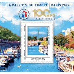 Bloc FFAP N°20 Paris Philex 2022 autoadhésif.