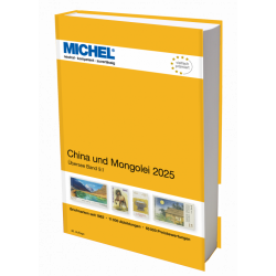 Catalogue de cotation Michel timbres de Chine 2025.