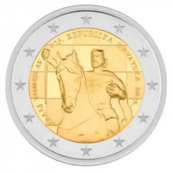 2 euros commémorative Croatie 2025 - Couronnement du roi Tomislav.