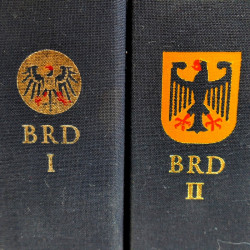 Collection timbres d'Allemagne République Fédérale 1949-2001 en 2 albums DAVO.