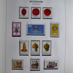 Collection timbres d'Allemagne République Fédérale 1949-2001 en 2 albums DAVO.