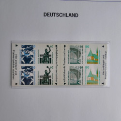Collection timbres d'Allemagne République Fédérale 1949-2001 en 2 albums DAVO.