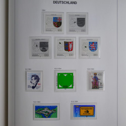 Collection timbres d'Allemagne République Fédérale 1949-2001 en 2 albums DAVO.