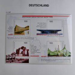 Collection timbres d'Allemagne République Fédérale 1949-2001 en 2 albums DAVO.