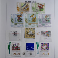 Collection timbres d'Allemagne République Fédérale 1949-2001 en 2 albums DAVO.