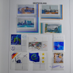 Collection timbres d'Allemagne République Fédérale 1949-2001 en 2 albums DAVO.