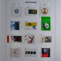 Collection timbres d'Allemagne République Fédérale 1949-2001 en 2 albums DAVO.