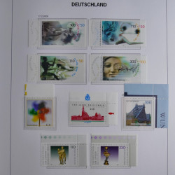 Collection timbres d'Allemagne République Fédérale 1949-2001 en 2 albums DAVO.
