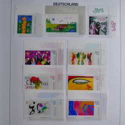 Collection timbres d'Allemagne République Fédérale 1949-2001 en 2 albums DAVO.